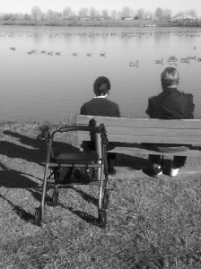 Couple at Johnston Lake: Photo by Noelle